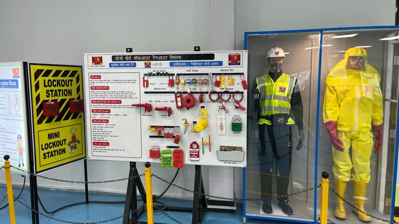 DOJO Lockout–Tagout Board at the ICAT Safety Excellence Centre