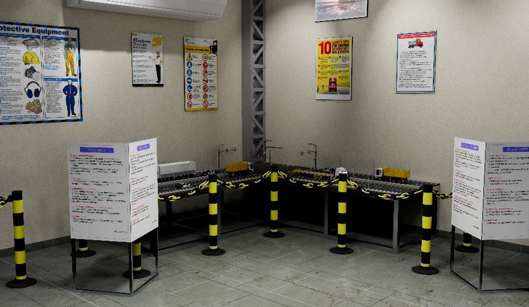 Road Safety Model Zone at the ICAT Safety Excellence Centre