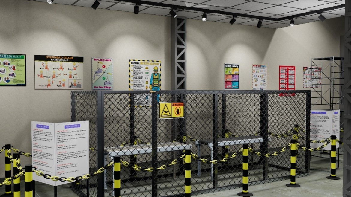 Conveyor Safety Unit at the ICAT Safety Excellence Centre