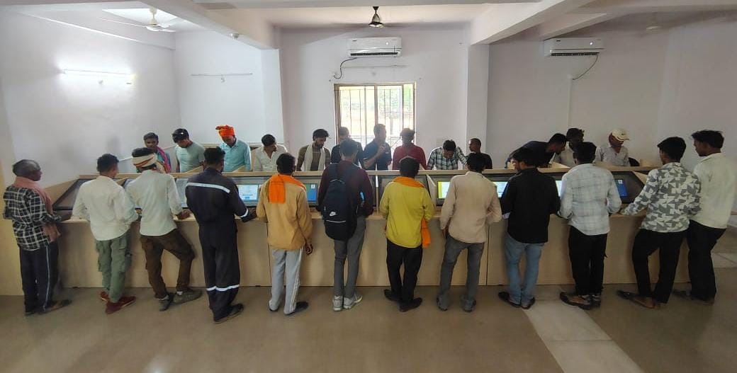 Candidate Registration & Testing Counters at the ICAT Safety Excellence Centre