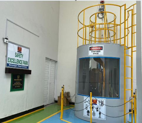 Confined Space Entry Mock-Up at the ICAT Safety Excellence Centre