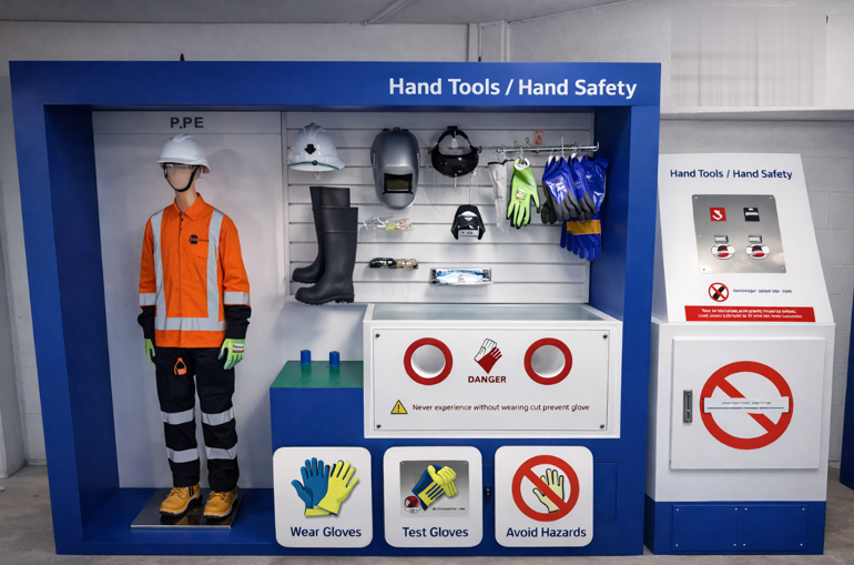 Hand Tools / Hand Safety Unit at the ICAT Safety Excellence Centre